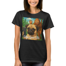 Chemise Bigfoot Carlin amusante - Selfie Gone Wild