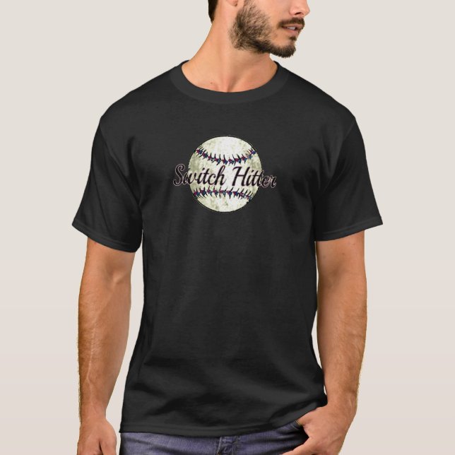 T-shirt Chemise bisexuelle de joueur de boule de cogneur (Devant)