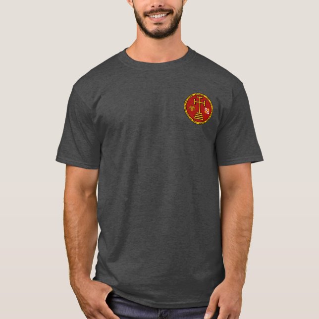 T-shirt Chemise bizantine de joint d'empereur de Hercalius (Devant)