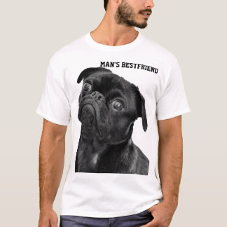 T-shirt CHEMISE BLANCHE BLANCHE DE L'HOMME CARLIN Noir
