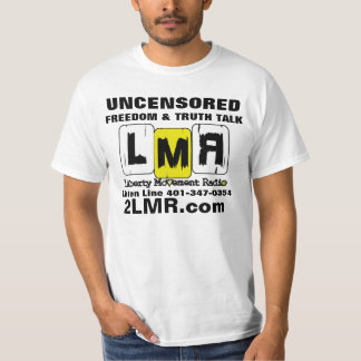 T-shirt Chemise blanche de valeur de LMR