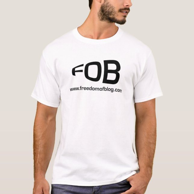 T-shirt Chemise blanche FOB (Devant)