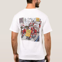 chemise blanche homme Santa Strike dos