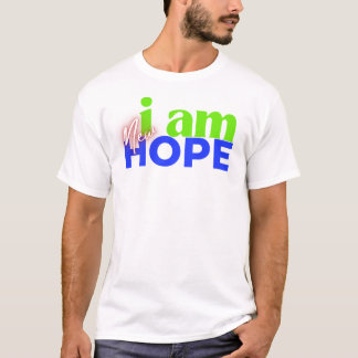 T-shirt Chemise blanche "Je suis un nouvel espoir"