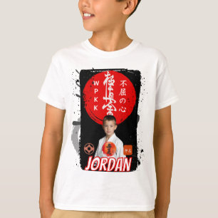 T-shirt Chemise blanche personnalisée pour enfants avec ph