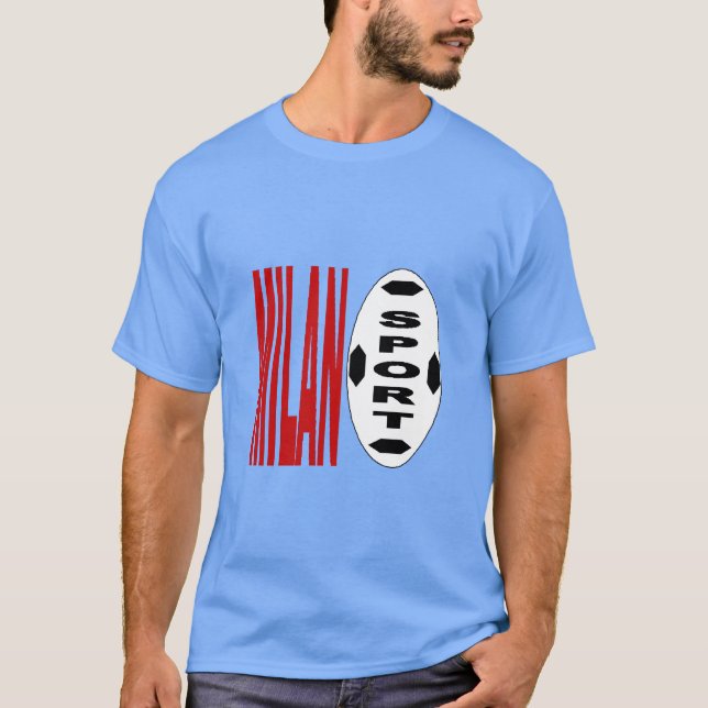 T-shirt Chemise bleu foncé MILANO SPORT (Devant)