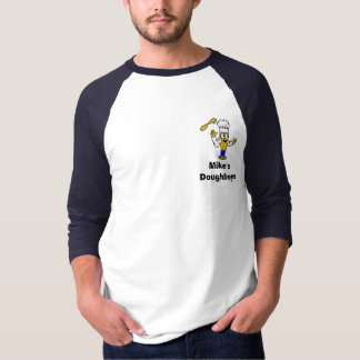 T-shirt Chemise bleue de douille des Doughboys de Mike