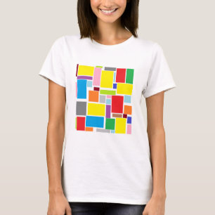 T-shirt Chemise bloc heureux