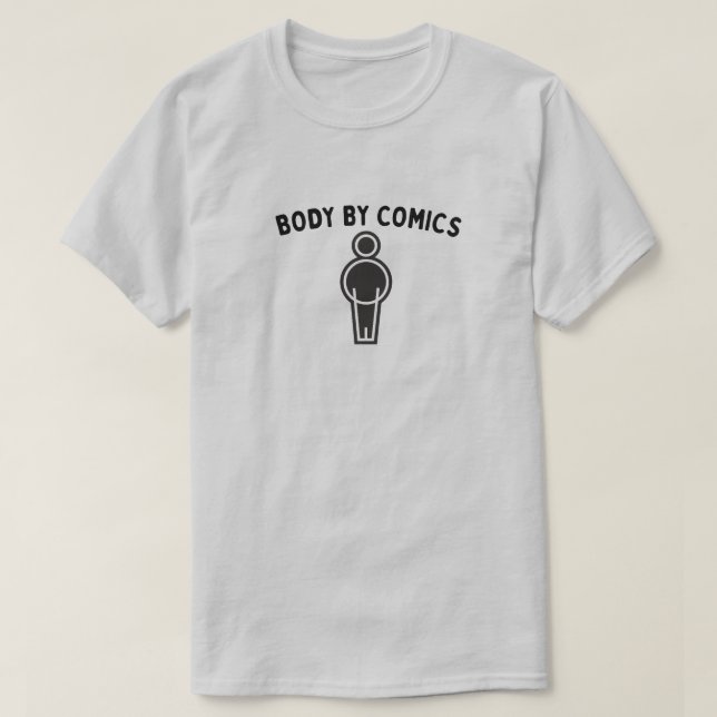 T-shirt Chemise "Body By Comics" (Design devant)