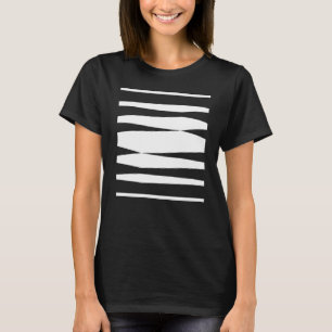 T-shirt chemise bold lignes géométriques design