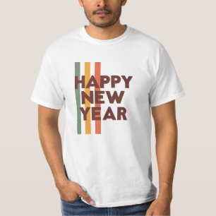 T-shirt Chemise « Bonne Année » – Conception de typographi