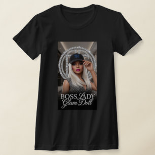 T-shirt Chemise Boss Lady Glam Doll Diamonds