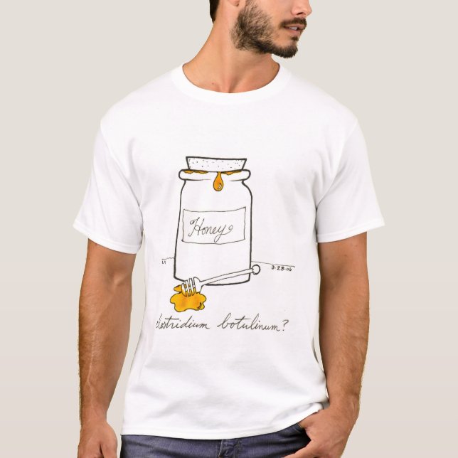 T-shirt Chemise botulinum de clostridium (Devant)