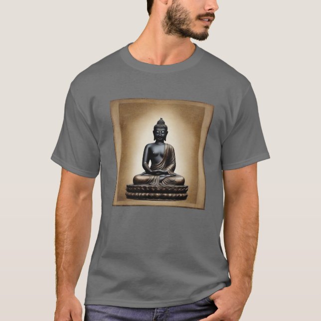 T-shirt Chemise Bouddha Vibes (Devant)