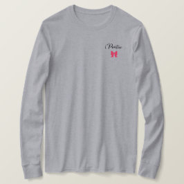 T-shirt Chemise Bow du Camp Pontiac