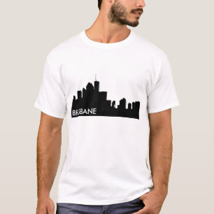 T-shirt Chemise Brisbane Skyline