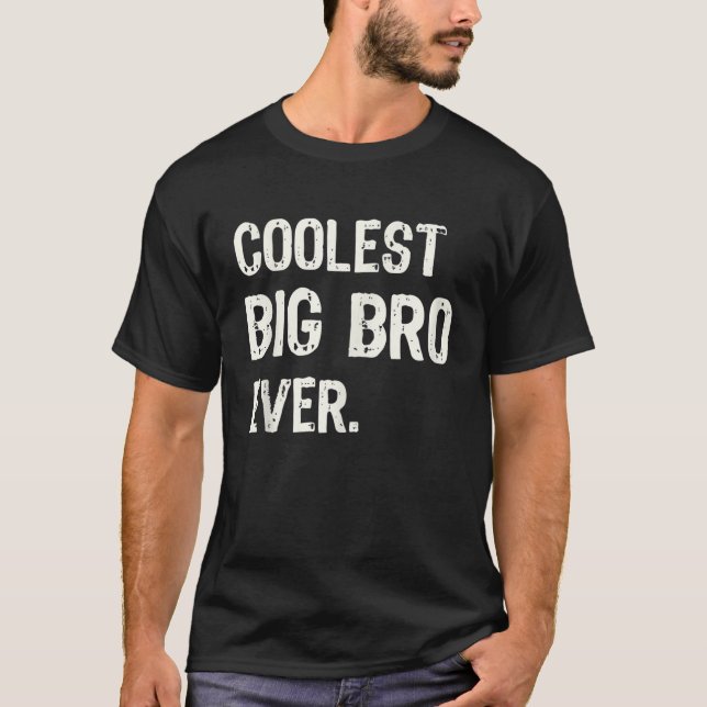 T-shirt Chemise Brother pour garçons Hommes Plus frais Gra (Devant)
