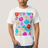 Chemise Bubble Pattern Pop Tee – Vêtement d'Art Ab