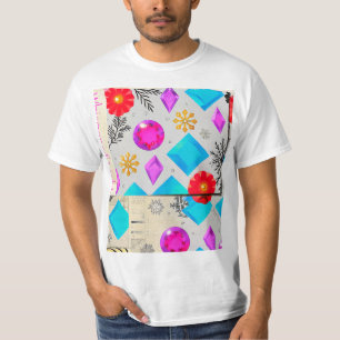 T-shirt Chemise Bubble Pattern Pop Tee – Vêtement d'Art Ab
