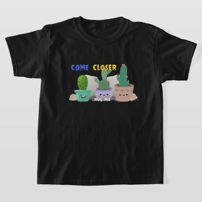 T-shirt Chemise Cactus mignonne/Sweatshirt Unisex (Poser)