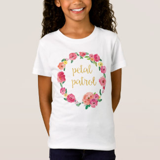 T-Shirt Chemise Cadeau Fleur Pétale Patrol