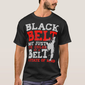 T-shirt Chemise cadeau Taekwondo ceinture noire