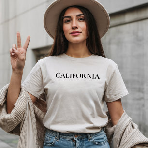 T-shirt Chemise Californie Tee sur mesure pour État pour e