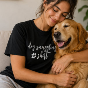 T-shirt Chemise Câlin Chien 