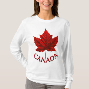 T-shirt Chemise Canada femme Dame's Canada Souvenir chemis