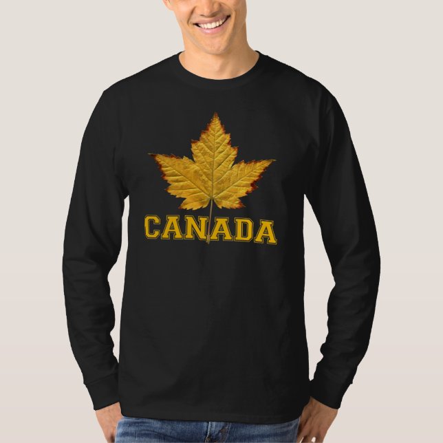 T-shirt Chemise Canada Personnalisée Chemises de sport Sou (Devant)