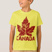Chemise Canada Shirt Kid's Organic Canada Souvenir