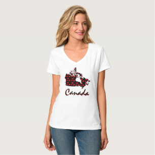 T-shirt Chemise canadienne d'érable rouge pour un plaisir