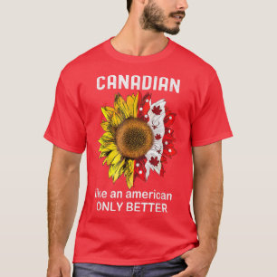 T-shirt Chemise canadienne drôle d'Amérique Chemise de jou