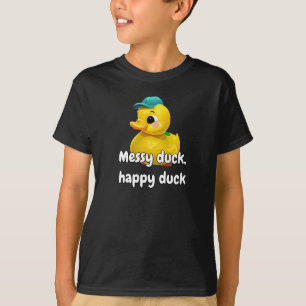 T-shirt Chemise Canard en Caoutchouc Amusant Cool Unique M