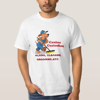 T-shirt Chemise canine de gardien