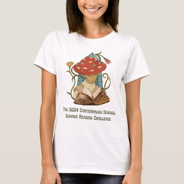 T-shirt Chemise Carterhaugh Summer Reading Challenge 2024 (Devant)