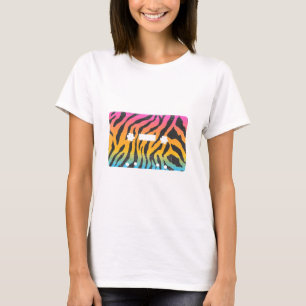T-shirt Chemise Cassette Audio Rétro Corey Tiger 80s