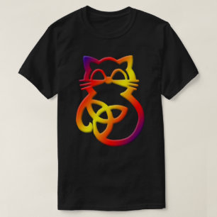 T-shirt Chemise Celtic Knot Rainbow Trinity