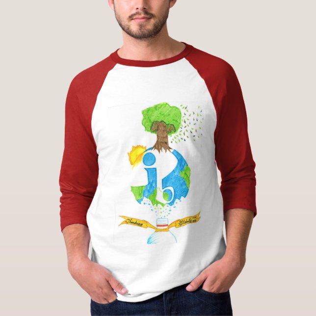 T-shirt Chemise centrale de classe de HS IB 2015 (Devant)