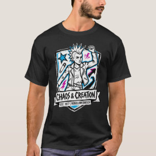 T-shirt Chemise Chaos et Création – Division Rébellion Pun