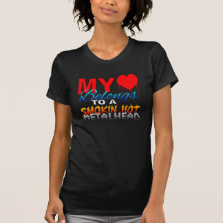 T-SHIRT CHEMISE CHAUDE DE SMOKIN METALHEAD