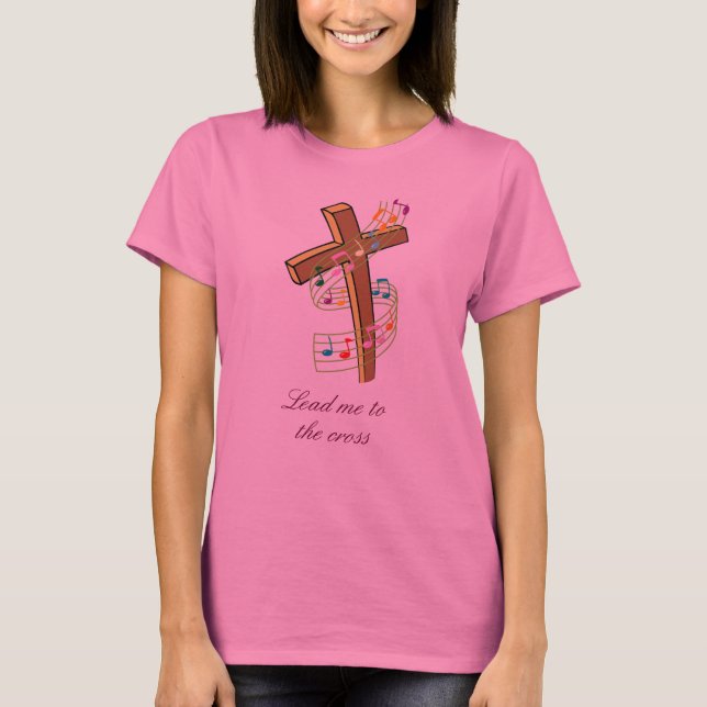 T-shirt Chemise : chemise de croix (Devant)