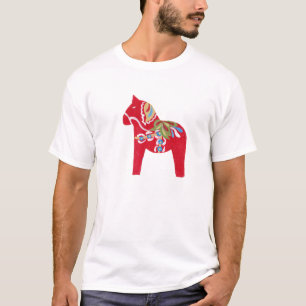 T-shirt Chemise Cheval Dala Rouge