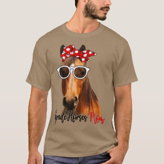 T-shirt Chemise Cheval Grade Chevaux Chemise Grade Chevaux