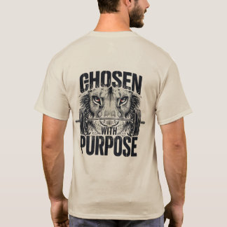 T-shirt Chemise Choisie Avec Un But | Vêtements De Rue Chr