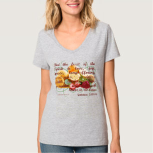 T-shirt Chemise chrétienne, Fruit de l'Esprit Bible T-Shi