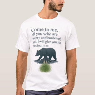 T-shirt Chemise chrétienne La Foi sur la Peur – Matthieu
