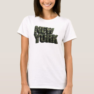 T-shirt Chemise Citation Green NEW YORK