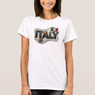 T-shirt Chemise citation Iconique Argent ITALIE