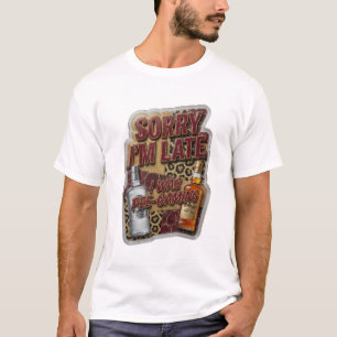 T-shirt Chemise citation Or Propre J'ÉTAIS EN TRAIN DE JOU